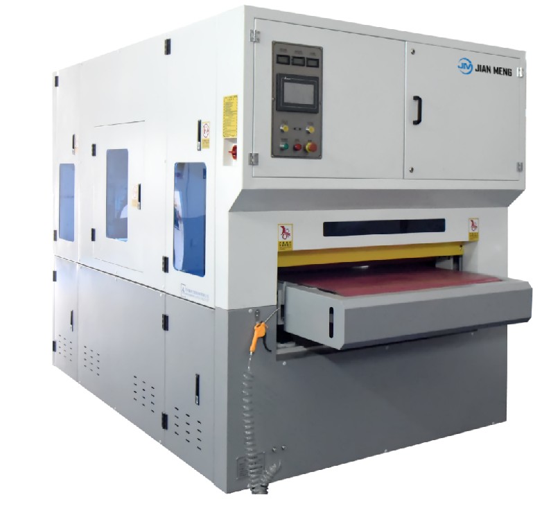 Máquina de pulido y cepillado de desbordamiento de CNC