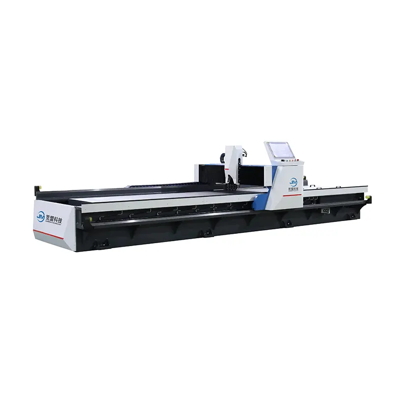 Máquina ranuradora de alta velocidad horizontal CNC V para placas de acero inoxidable